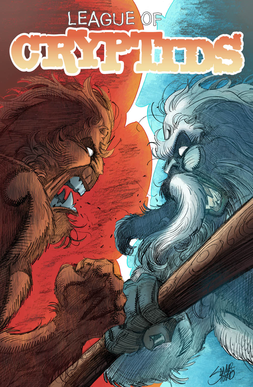 League of Cryptids 4 Grant Lankard Comic Colorist Comic Inker Comic Writer IndieCD Independent Creator Directory