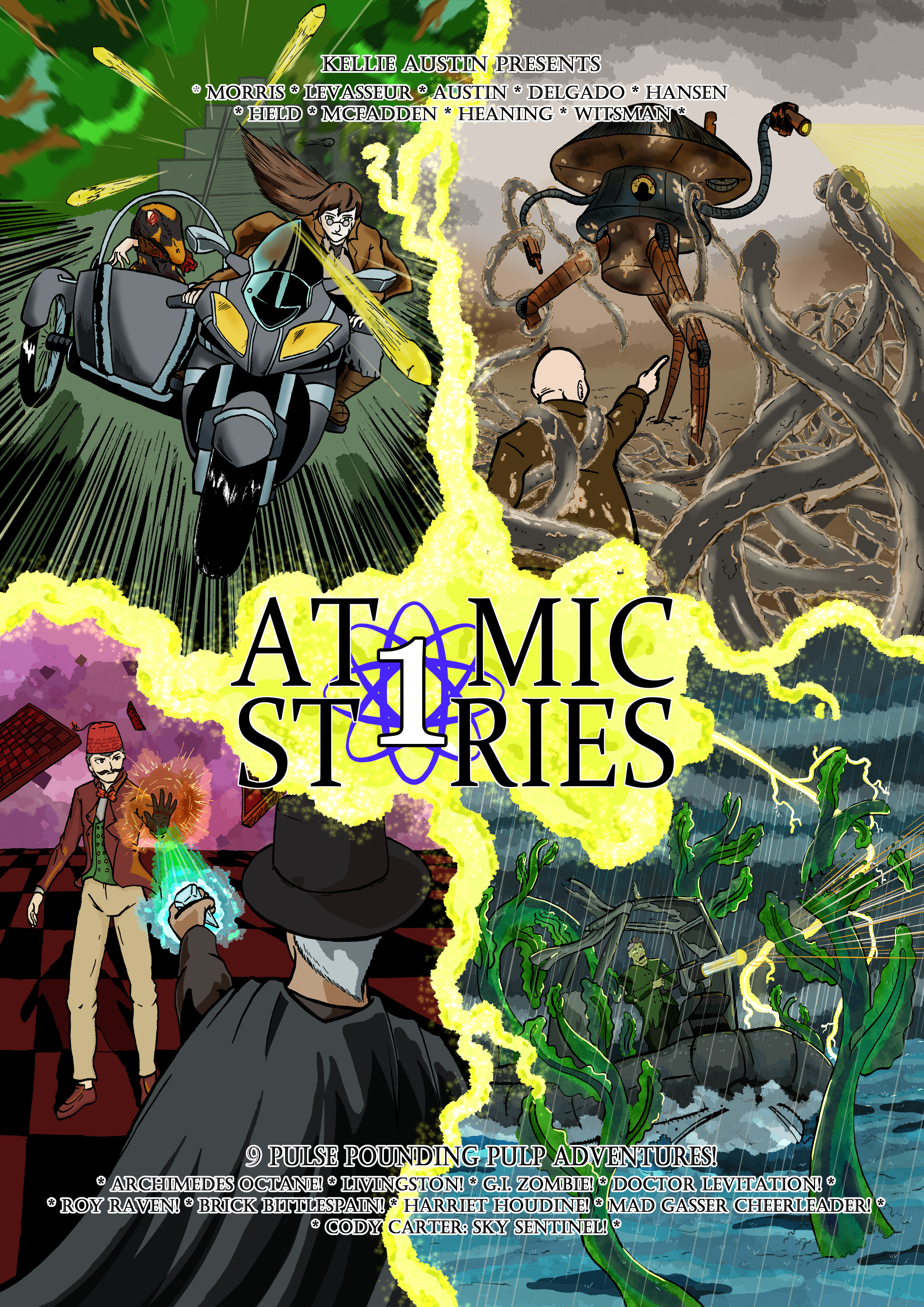 Atomic Stories #1 Kellie Austin Author IndieCD Independent Creator Directory