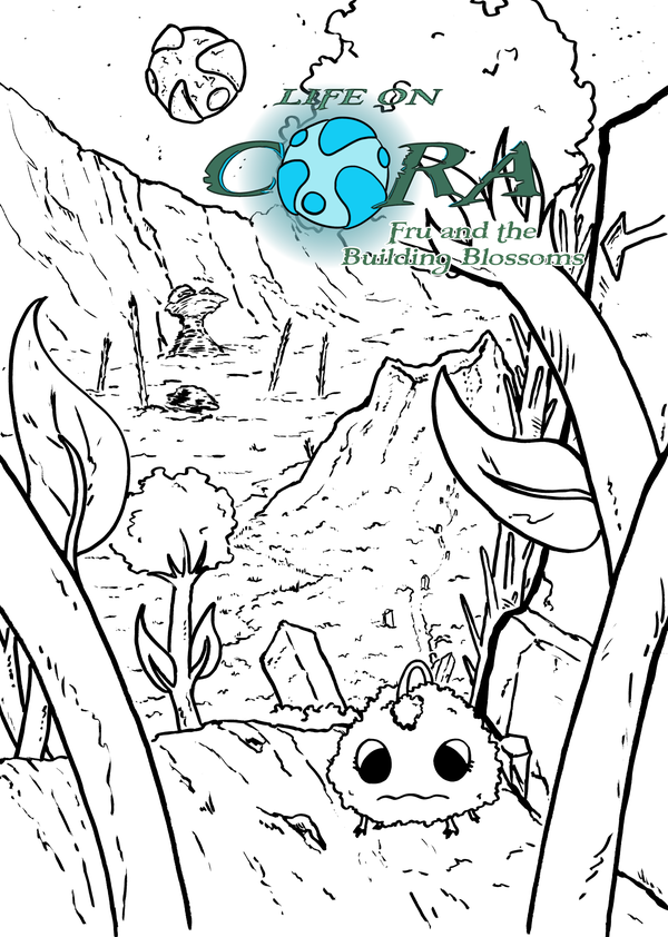 Life On Cora #6 Fru and the Building Blossoms Mike Jimmy de Bruin Comic Creator Comic Colorist Comic Inker Comic Writer Author IndieCD Independent Creator Directory
