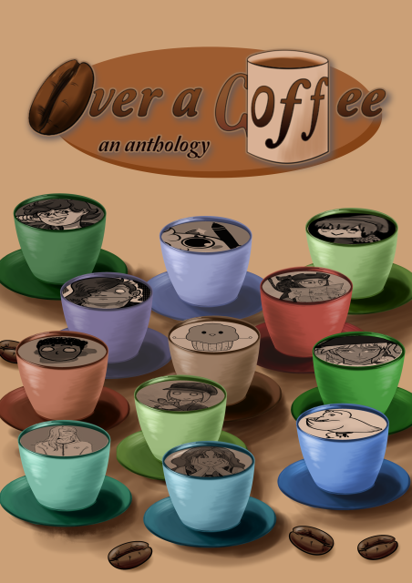 Over A Coffee An Anthology Mike Jimmy de Bruin Comic Creator Comic Colorist Comic Inker Comic Writer Author IndieCD Independent Creator Directory